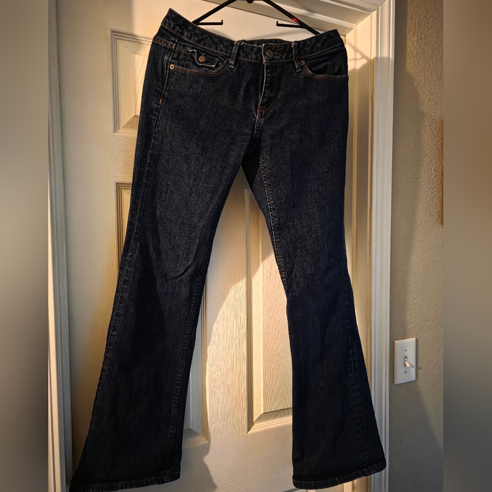 Banana Republic Dark Blue Flare Jeans